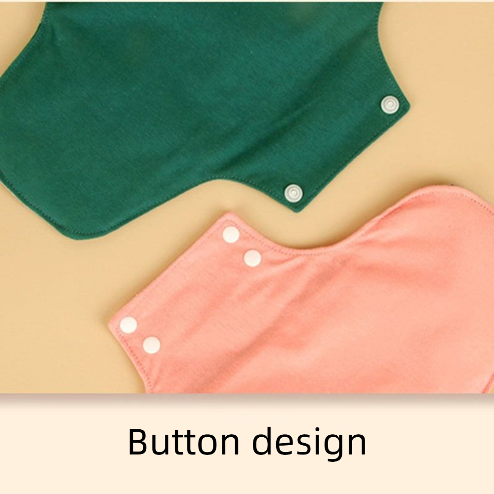 Cloth Pad Reusable - ガスケット洗える月経布パッド再利用可能な 23/28 センチメートルパンティライナー通気性ソフト授乳パッド女性大人高齢者のための