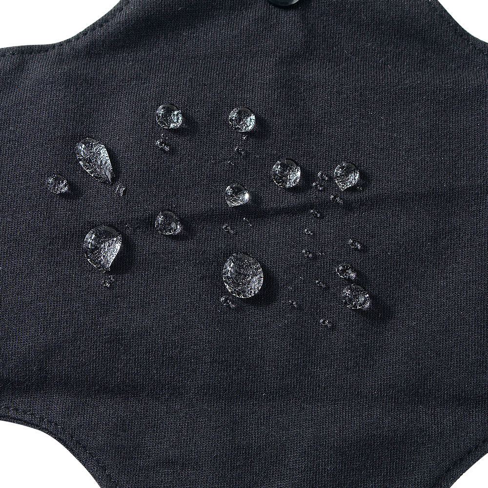 1pc Balck 純粋な綿生理用パッド女性再利用可能な布月 - Cloth Pad Reusable のレビューと価格